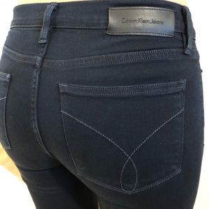 Calvin Klein Dark Wash Boot Cut Jeans W27 L32